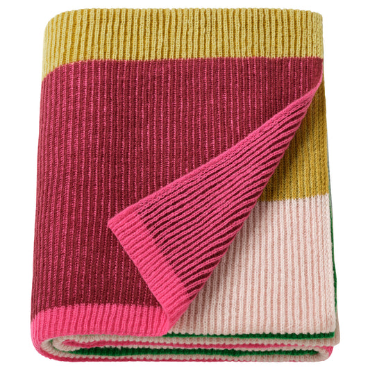MARGOSATRÄD throw, multicolour, 130x170 cm