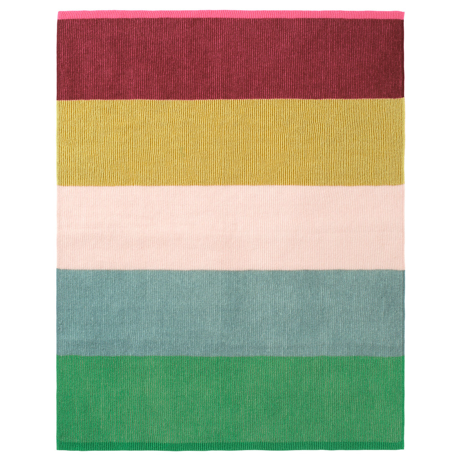 MARGOSATRÄD throw, multicolour, 130x170 cm