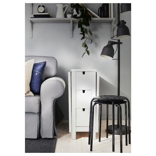 Ikea MARIUS - Stool, black, 45 cm