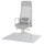MARKUS office chair with armrests, with floor protector light grey, 71 cm