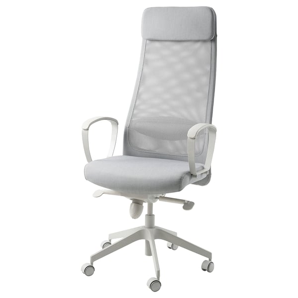 MARKUS office chair, Vissle light grey, Medio