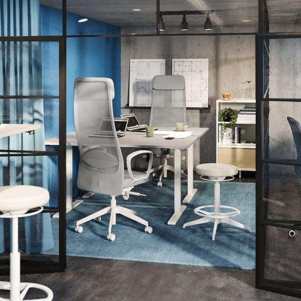 MARKUS office chair, Vissle light grey, Medium