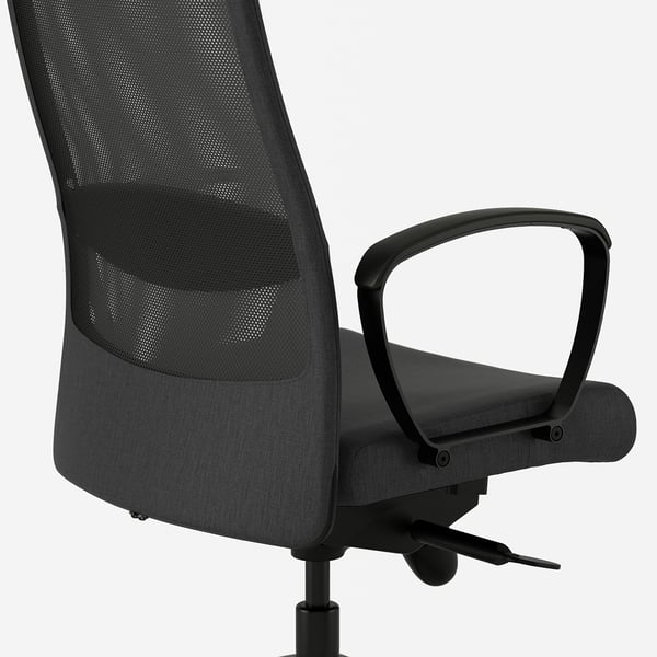 MARKUS office chair, Vissle dark grey, Medium