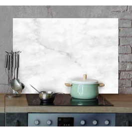 SCULLERY PANEL WHITE MARBLE L58