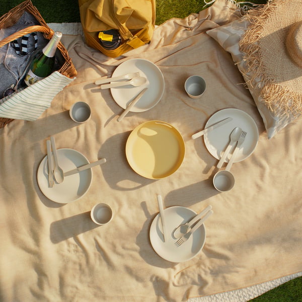 MARULK 21-pieces picnic set, mixed colours