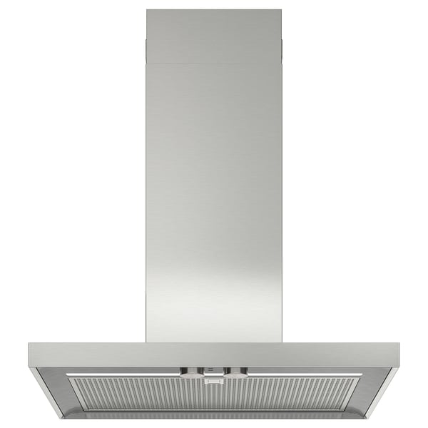 MATÄLSKARE Hood to be fixed to the wall - stainless steel color , 60 cm