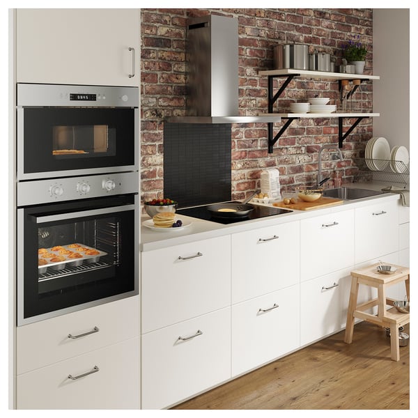 MATÄLSKARE microwave oven, IKEA 300 stainless steel, 59.5x39.4x31.7 cm
