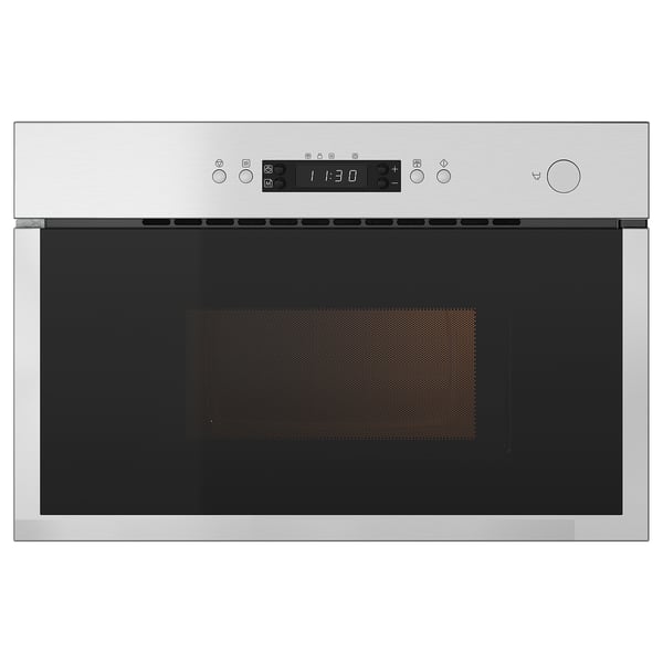 MATÄLSKARE microwave oven, IKEA 300 stainless steel, 59.5x39.4x31.7 cm