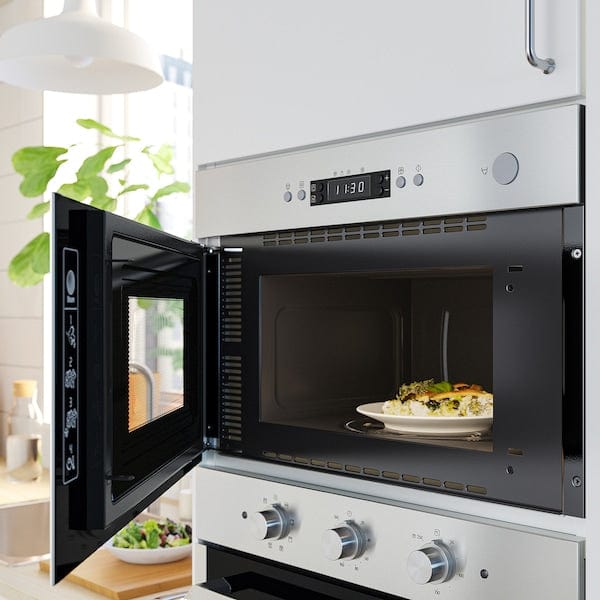 Ikea MATÄLSKARE Microwave - stainless steel color ,
