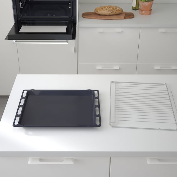 MATÄLSKARE Heat-plated oven - stainless steel color ,