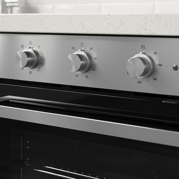 MATÄLSKARE Heat-plated oven - stainless steel color ,