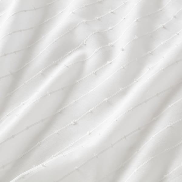 MATILDA Thin curtains, 1 pair - white 140x300 cm , 140x300 cm