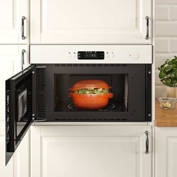 MATTRADITION microwave oven, IKEA 300 white, 59.5x39.4x31.7 cm
