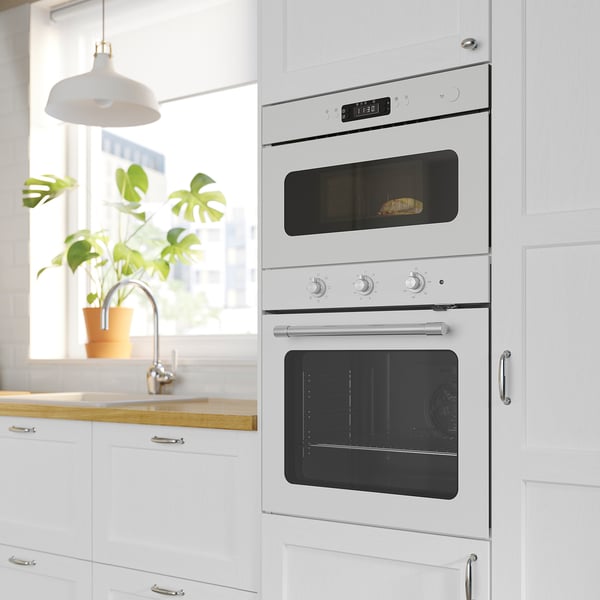MATTRADITION microwave oven, IKEA 300 white, 59.5x39.4x31.7 cm