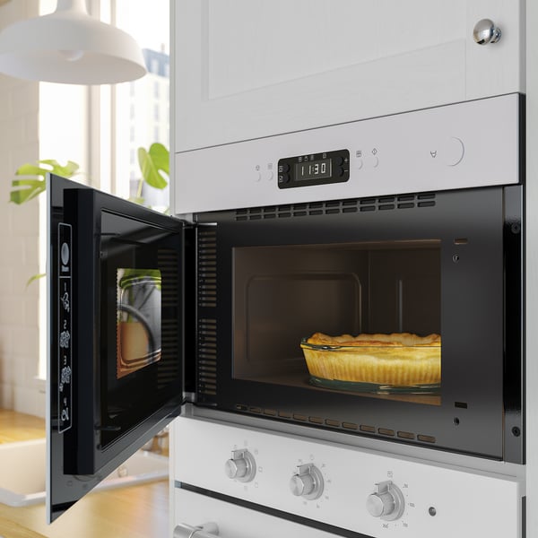 MATTRADITION microwave oven, IKEA 300 white, 59.5x39.4x31.7 cm