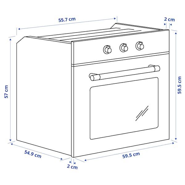 MATTRADITION Termoventilate oven - white ,