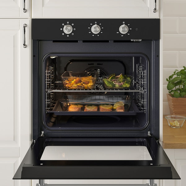 MATTRADITION Heat-coated oven - black ,