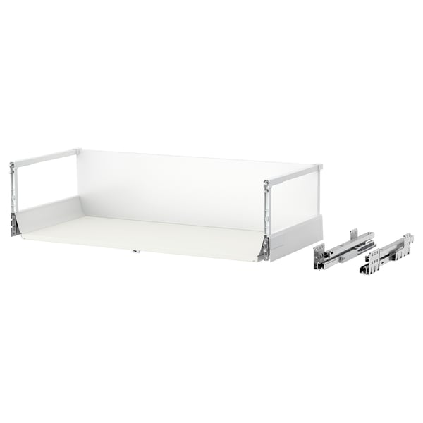 MAXIMERA - Drawer, high, white, 80x37 cm