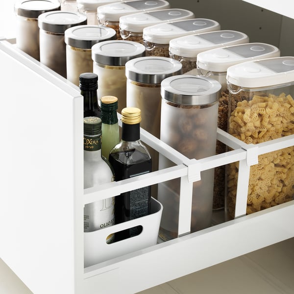 MAXIMERA - MAXIMERA Drawer, high, white, 80x60 cm