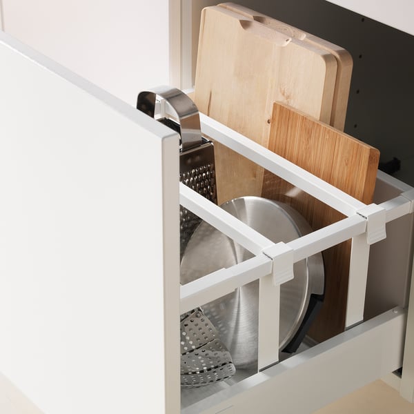 MAXIMERA drawer, high, white, 40x37 cm