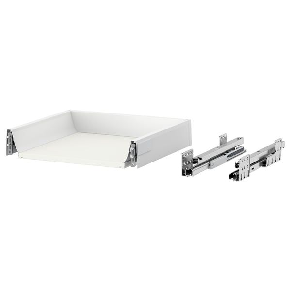 MAXIMERA drawer, low, white, 40x37 cm