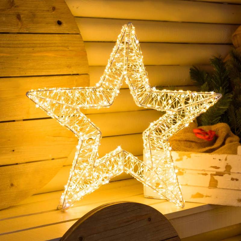 bright star warm light and cold light 2000 microled diam 55 cm