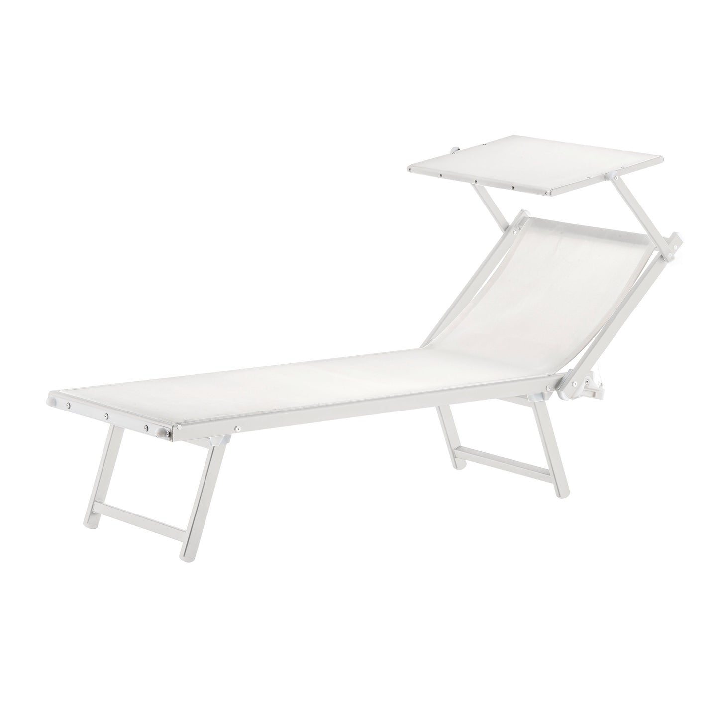 BASIC RECLINING ALUMINIUM SUN LOUNGER SEDU