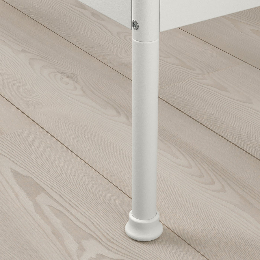 MELLGRUND bed frame, off-white/Lillhällan, 160x200 cm