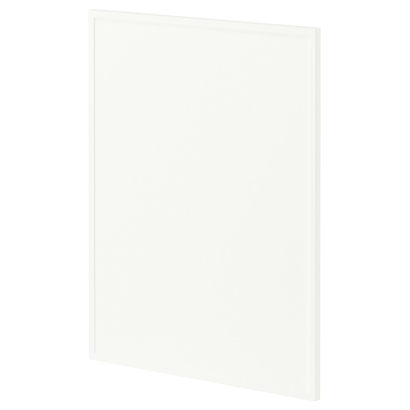 METOD 1 front for dishwasher, Aspudden matt white, 60 cm
