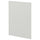 METOD 1 front for dishwasher, Aspudden light grey, 60 cm