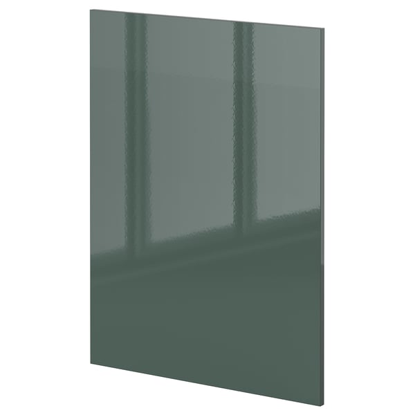 METOD - METOD 1 front for dishwasher, Kallarp high-gloss dark grey-green, 60 cm