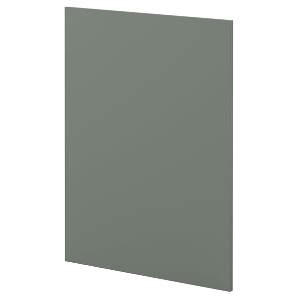 METOD - 1 front for dishwasher, Nickebo matt grey-green, 60 cm
