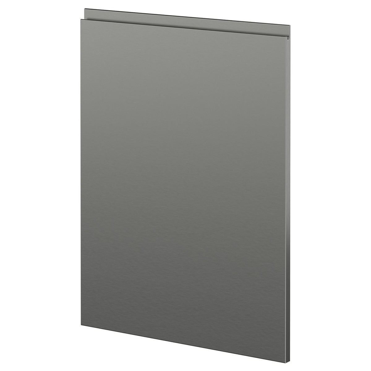 METOD 1 front for dishwasher, Voxtorp stainless steel effect, 60 cm