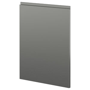 METOD 1 front for dishwasher, Voxtorp stainless steel effect, 60 cm