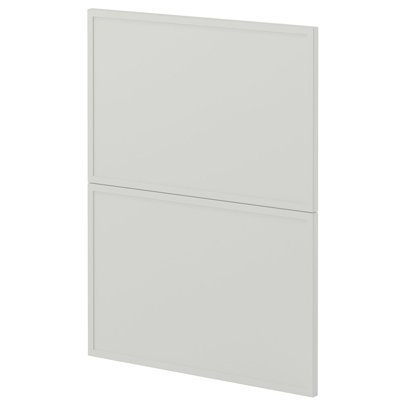 METOD 2 fronts for dishwasher, Aspudden light grey, 60 cm