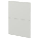 METOD 2 fronts for dishwasher, Aspudden light grey, 60 cm
