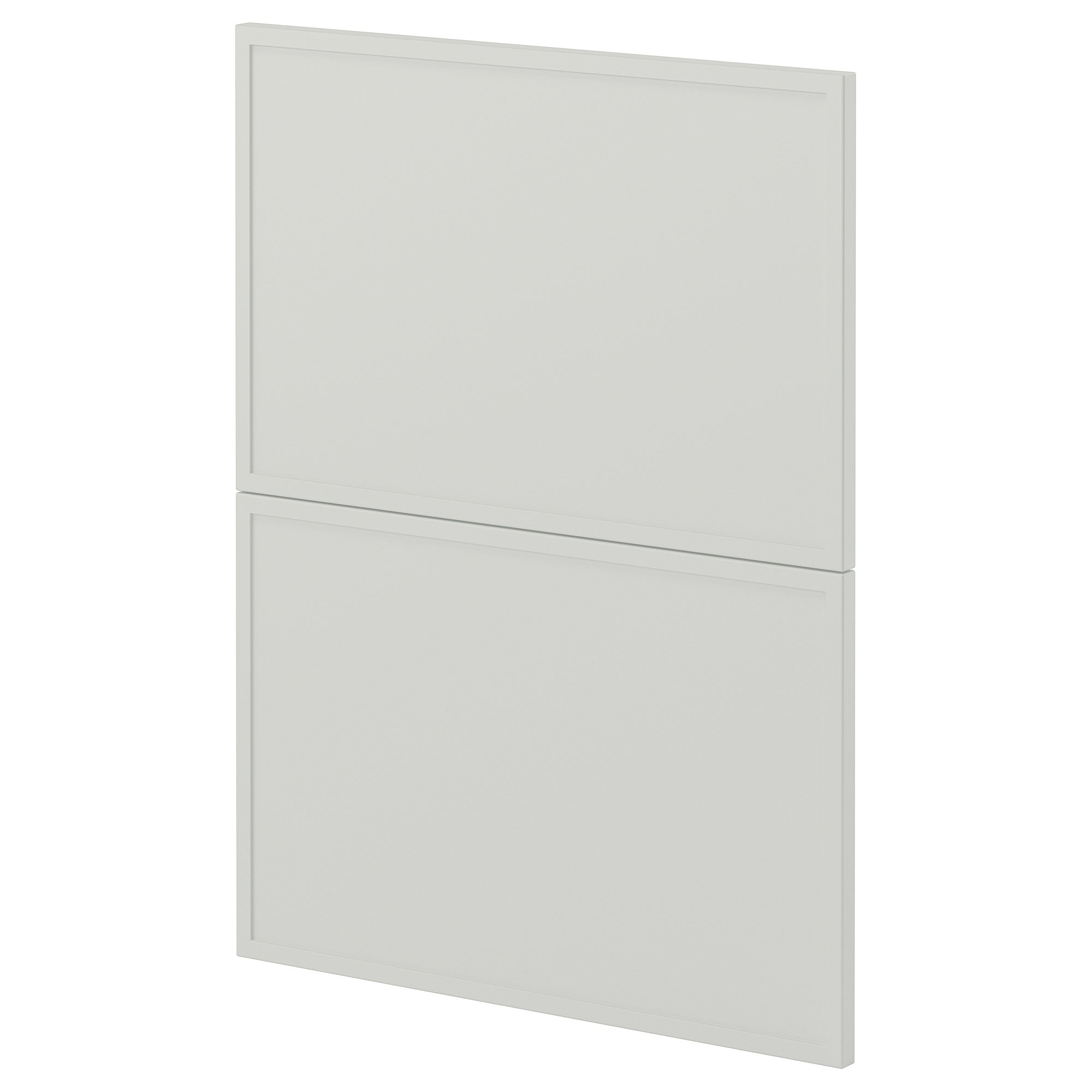 METOD 2 fronts for dishwasher, Aspudden light grey, 60 cm