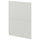 METOD 2 fronts for dishwasher, Aspudden light grey, 60 cm
