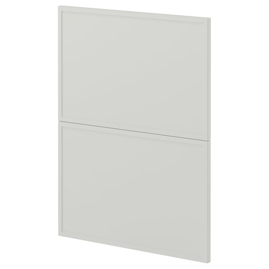 METOD 2 fronts for dishwasher, Aspudden light grey, 60 cm