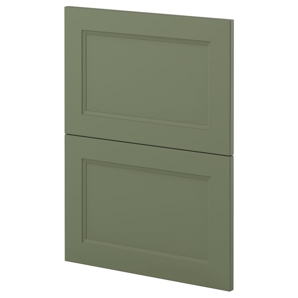 METOD - METOD 2 fronts for dishwasher, Axstad grey-green, 60 cm