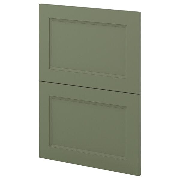 METOD - 2 fronts for dishwasher, Axstad grey-green, 60 cm