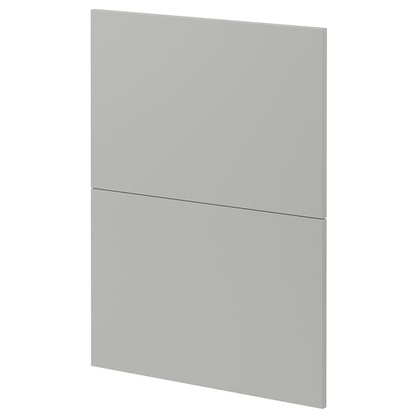 METOD - 2 fronts for dishwasher, Havstorp light grey, 60 cm