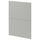 METOD - METOD 2 fronts for dishwasher, Havstorp light grey, 60 cm