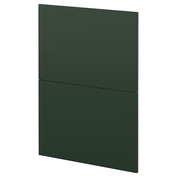 METOD - 2 fronts for dishwasher, Havstorp deep green, 60 cm