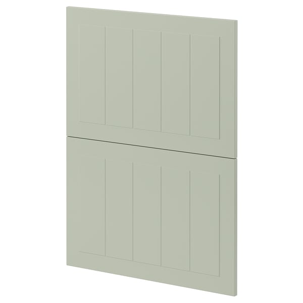 METOD - METOD 2 fronts for dishwasher, Stensund light green, 60 cm