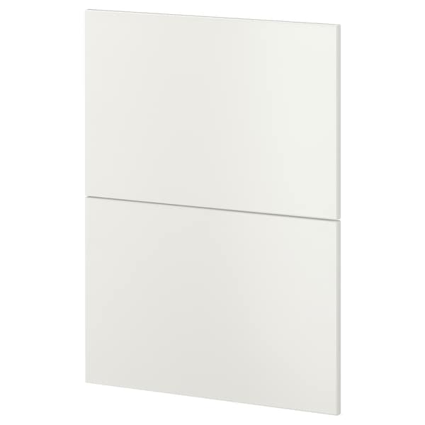 Ikea METOD - 2 fronts for dishwasher, Veddinge white, 60 cm