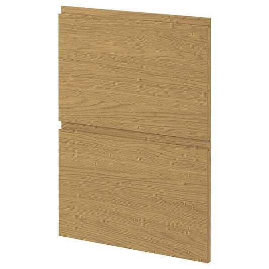 Ikea METOD - 2 fronts for dishwasher, Voxtorp oak effect, 60 cm