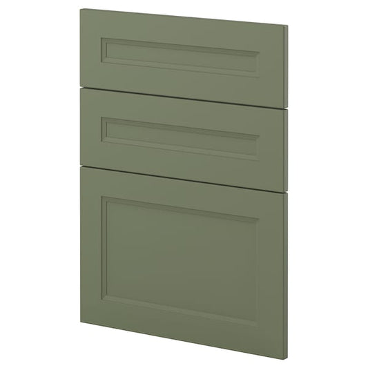 Ikea METOD - 3 fronts for dishwasher, Axstad gray-green,60 cm