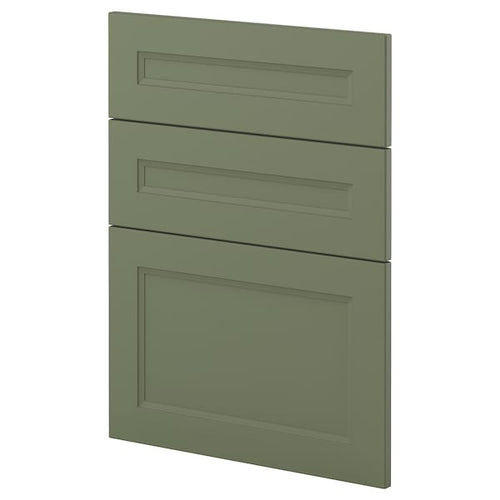 METOD - METOD 3 fronts for dishwasher, Axstad grey-green, 60 cm