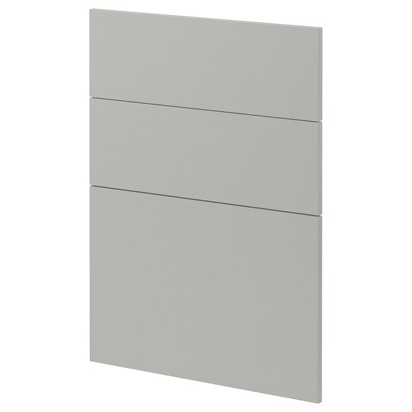 Ikea METOD - 3 fronts for dishwasher, Havstorp light grey, 60 cm